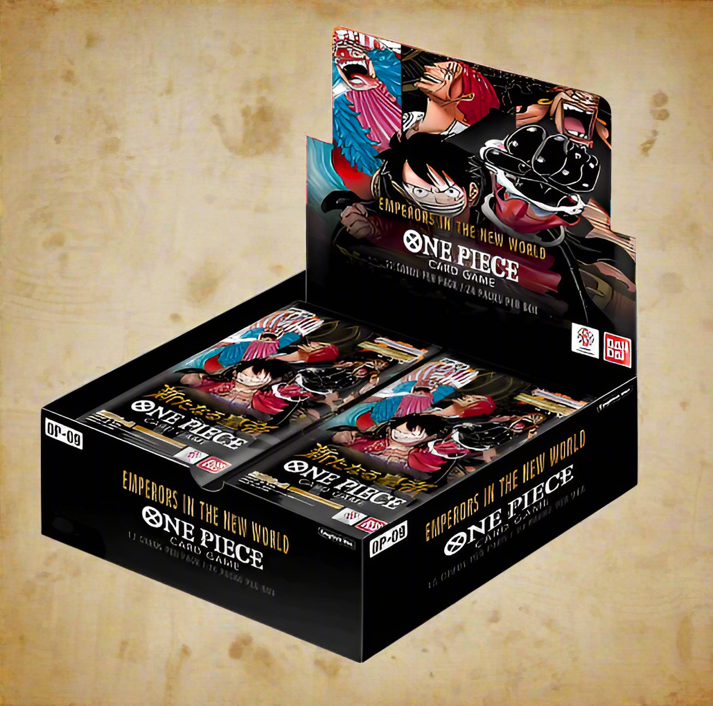 OP-09 The Four Emperors In The New World - Booster Box One Piece ENGLISH