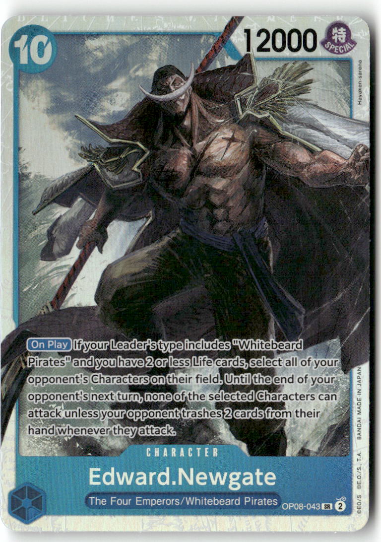 Edward.Newgate SR Two Legends OP08-043 NM