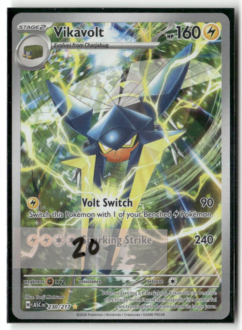 Vikavolt Illustration Rare ME: Ascended Heroes 230/217 NM