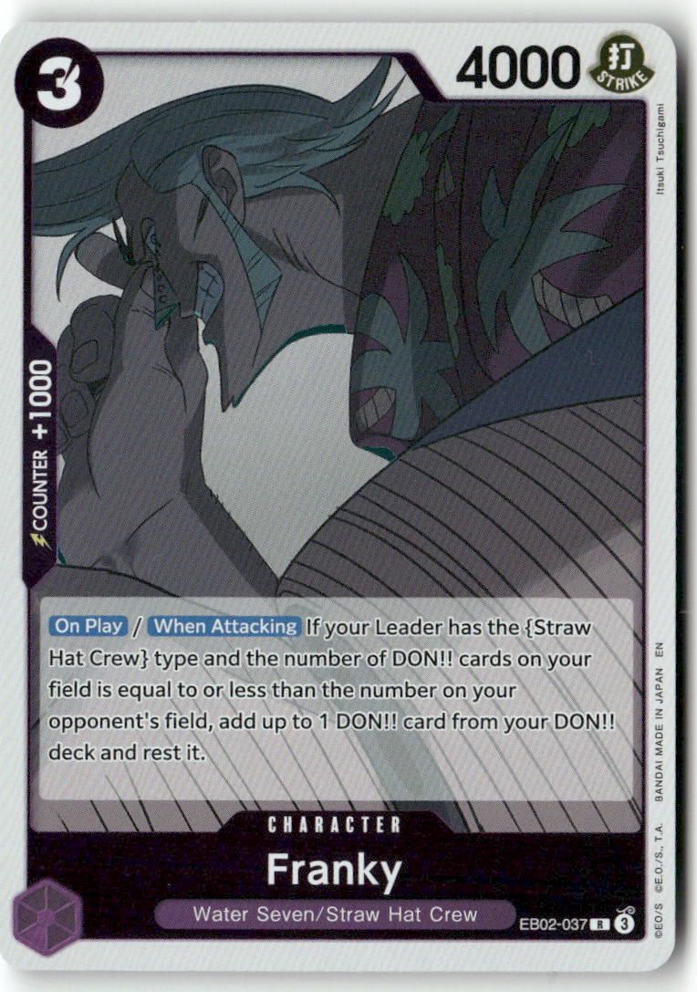 Franky R Extra Booster: Anime 25th Collection EB02-037 NM