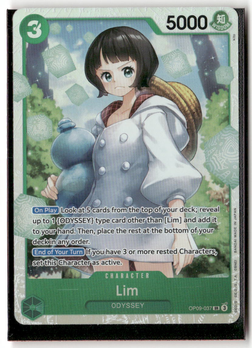 Lim (037) SR Emperors in the New World OP09-037 NM