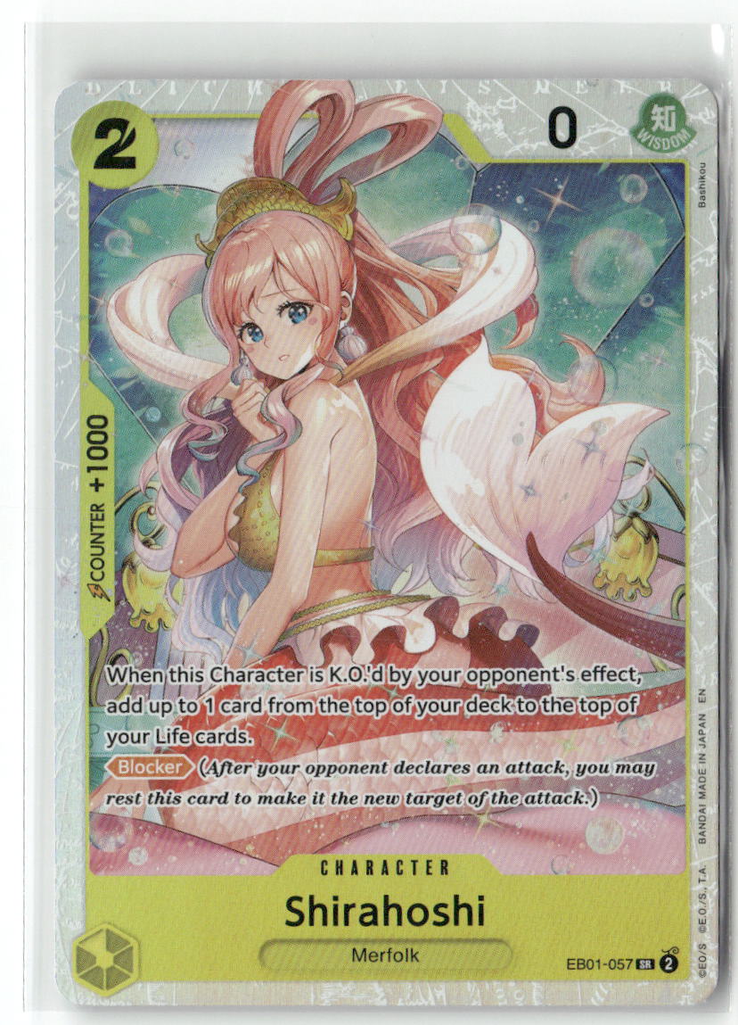 Shirahoshi SR Extra Booster: Memorial Collection EB01-057 NM