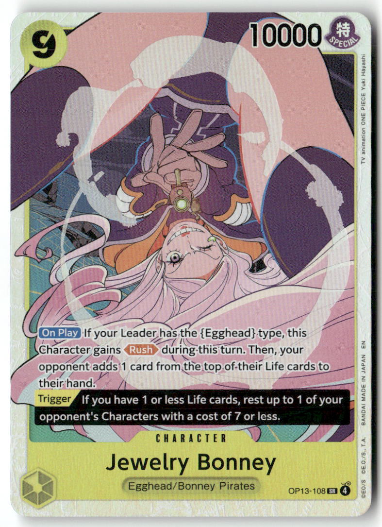 Jewelry Bonney (108) SR Carrying On His Will OP13-108 NM