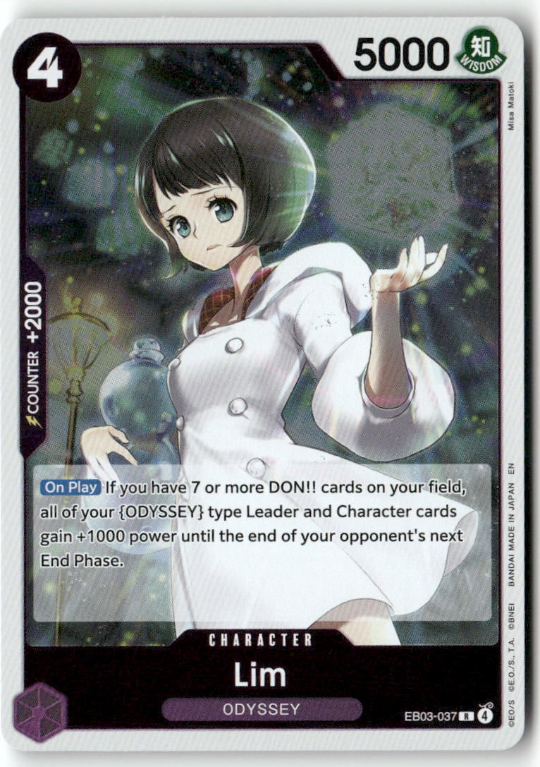Lim R Extra Booster: One Piece Heroines Edition EB03-037 NM
