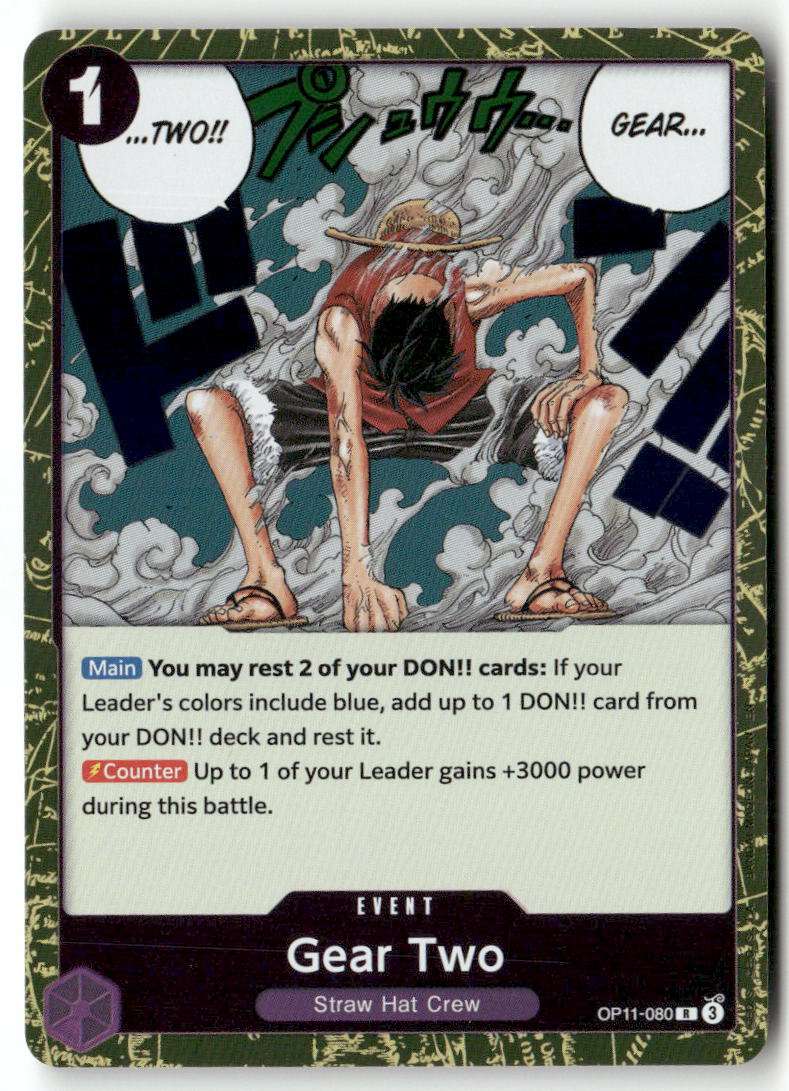 Gear Two R A Fist of Divine Speed OP11-080 NM