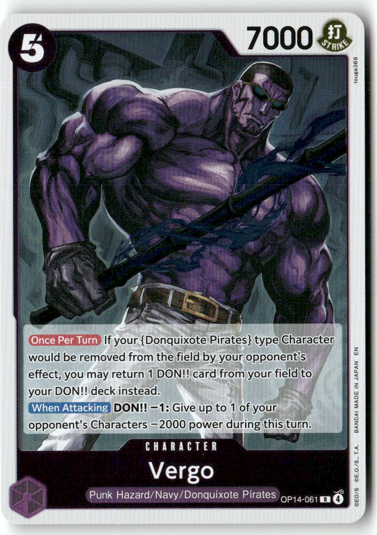 Vergo R The Azure Sea's Seven OP14-061 NM
