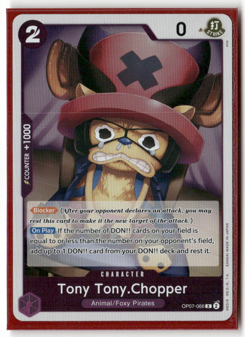 Tony Tony.Chopper (066) R 500 Years in the Future OP07-066 NM