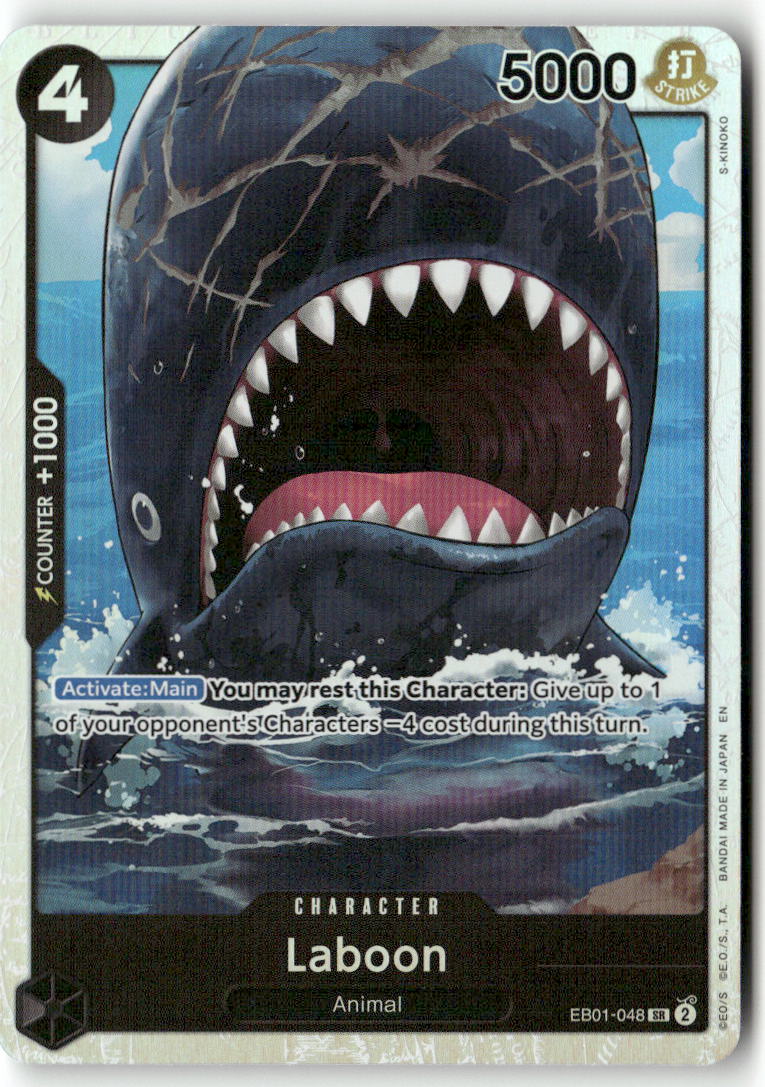Laboon (048) SR Extra Booster: Memorial Collection EB01-048 NM