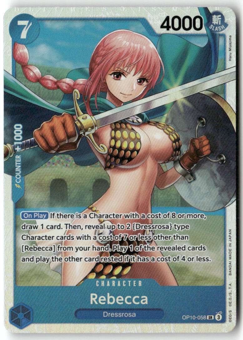 Rebecca SR Royal Blood OP10-058 NM