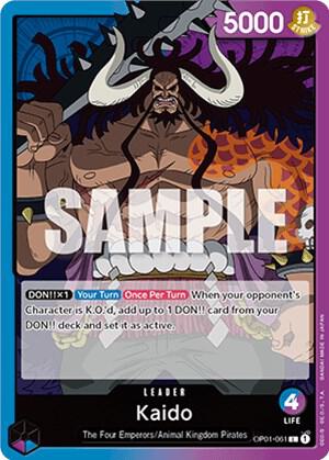Kaido (061) L Romance Dawn OP01-061 NM