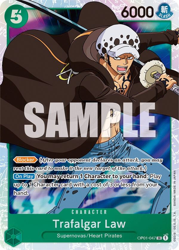 Trafalgar Law (047) SR Romance Dawn OP01-047 NM