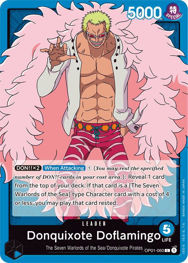 Donquixote Doflamingo (060) L Romance Dawn OP01-060 NM