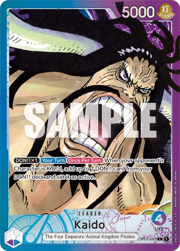Kaido (061) (Parallel) L Romance Dawn OP01-061 NM