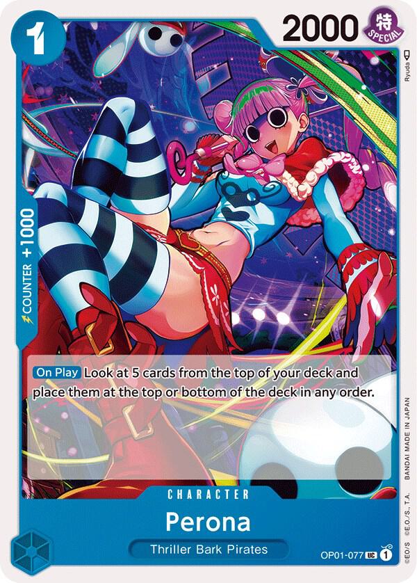 Perona UC Romance Dawn OP01-077 NM