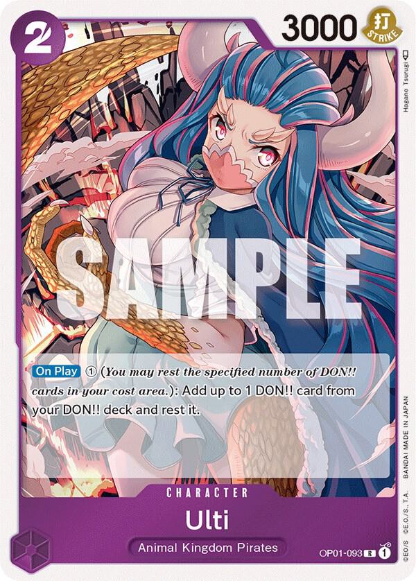 Ulti R Romance Dawn OP01-093 NM