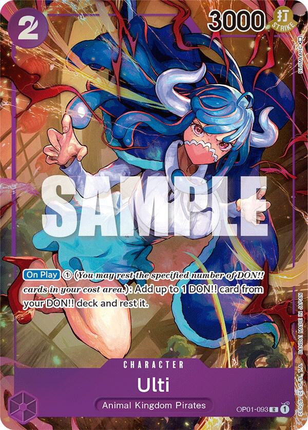 Ulti (Parallel) R Romance Dawn OP01-093 NM