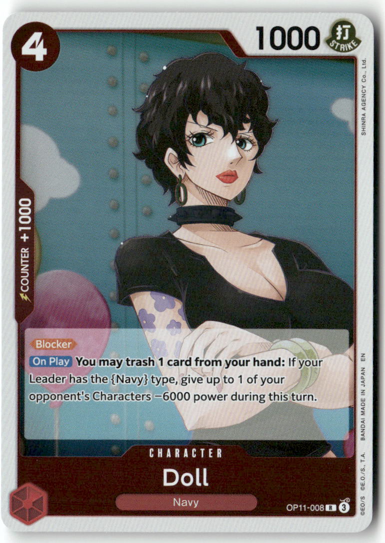 Doll R A Fist of Divine Speed OP11-008 NM