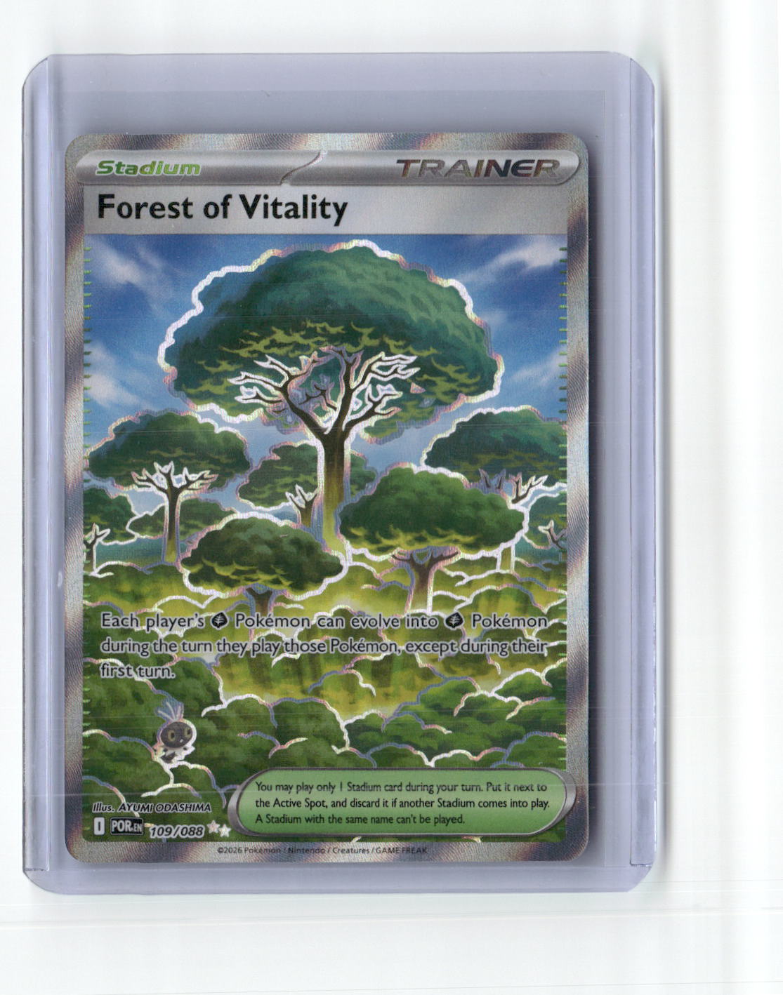 Forest of Vitality Ultra Rare ME03: Perfect Order 109/088 NM