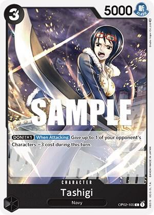 Tashigi C Paramount War OP02-105 NM