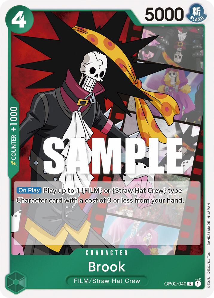 Brook R Paramount War OP02-040 NM
