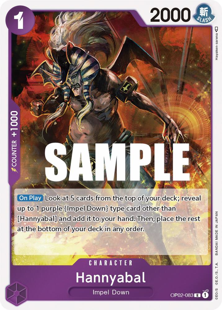 Hannyabal R Paramount War OP02-083 NM