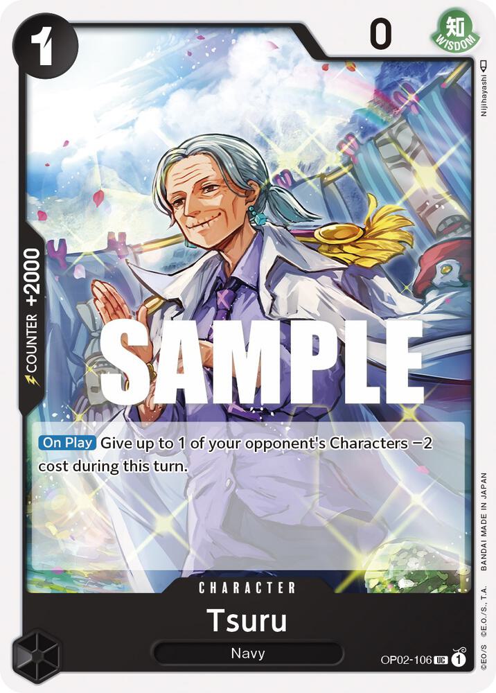 Tsuru UC Paramount War OP02-106 NM