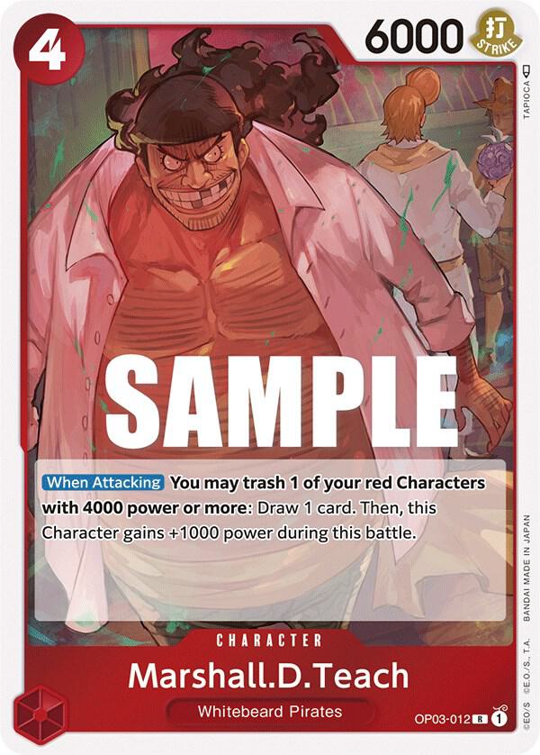 Marshall.D.Teach R Pillars of Strength OP03-012 NM
