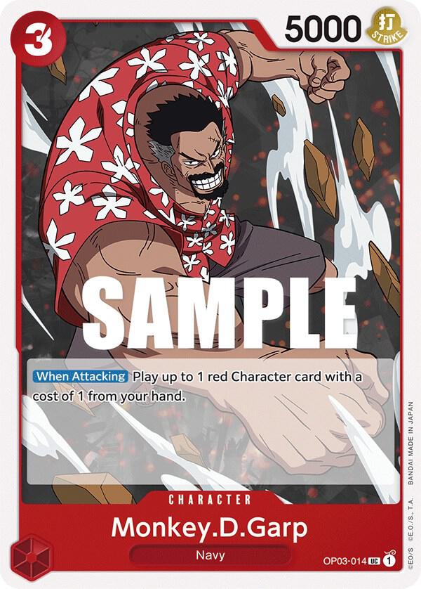 Monkey.D.Garp UC Pillars of Strength OP03-014 NM