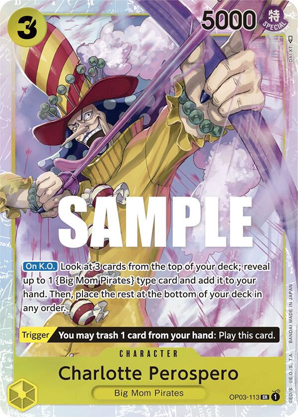 Charlotte Perospero SR Pillars of Strength OP03-113 NM