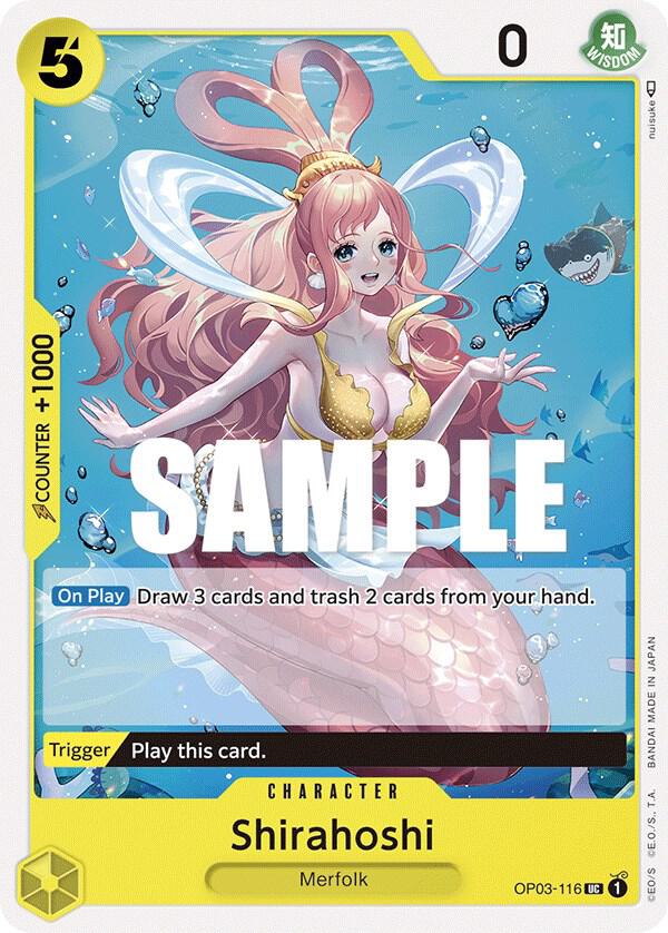 Shirahoshi UC Pillars of Strength OP03-116 NM