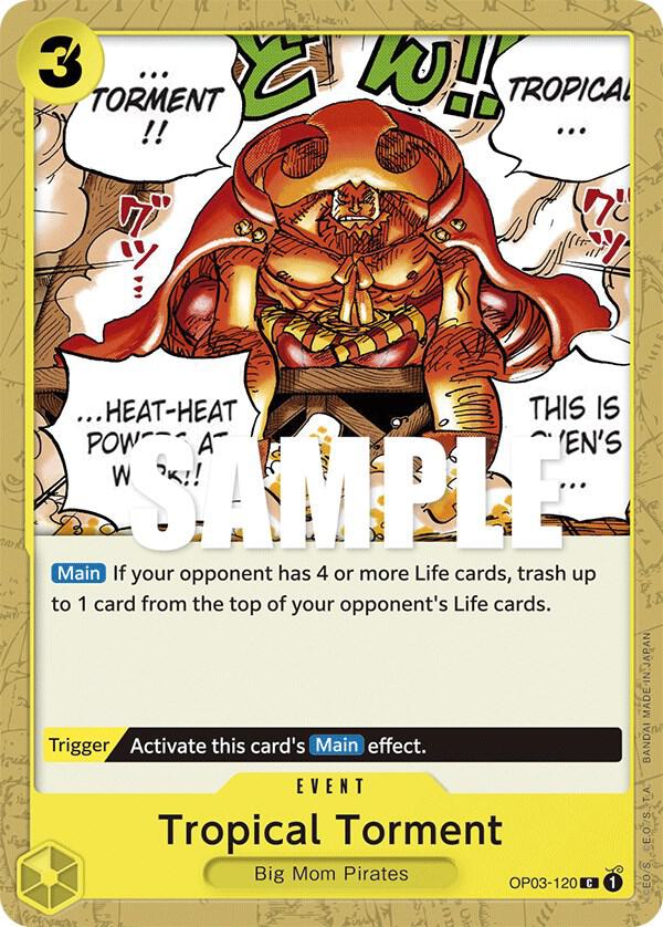 Tropical Torment C Pillars of Strength OP03-120 NM