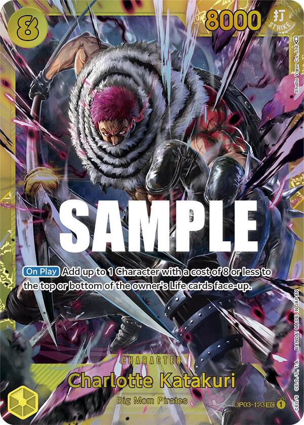 Charlotte Katakuri (123) SEC Pillars of Strength OP03-123 NM