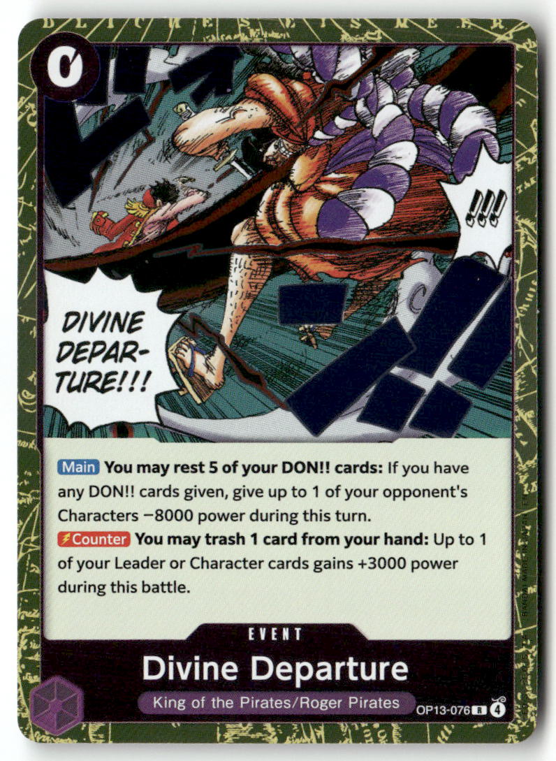 Divine Departure R Carrying On His Will OP13-076 NM