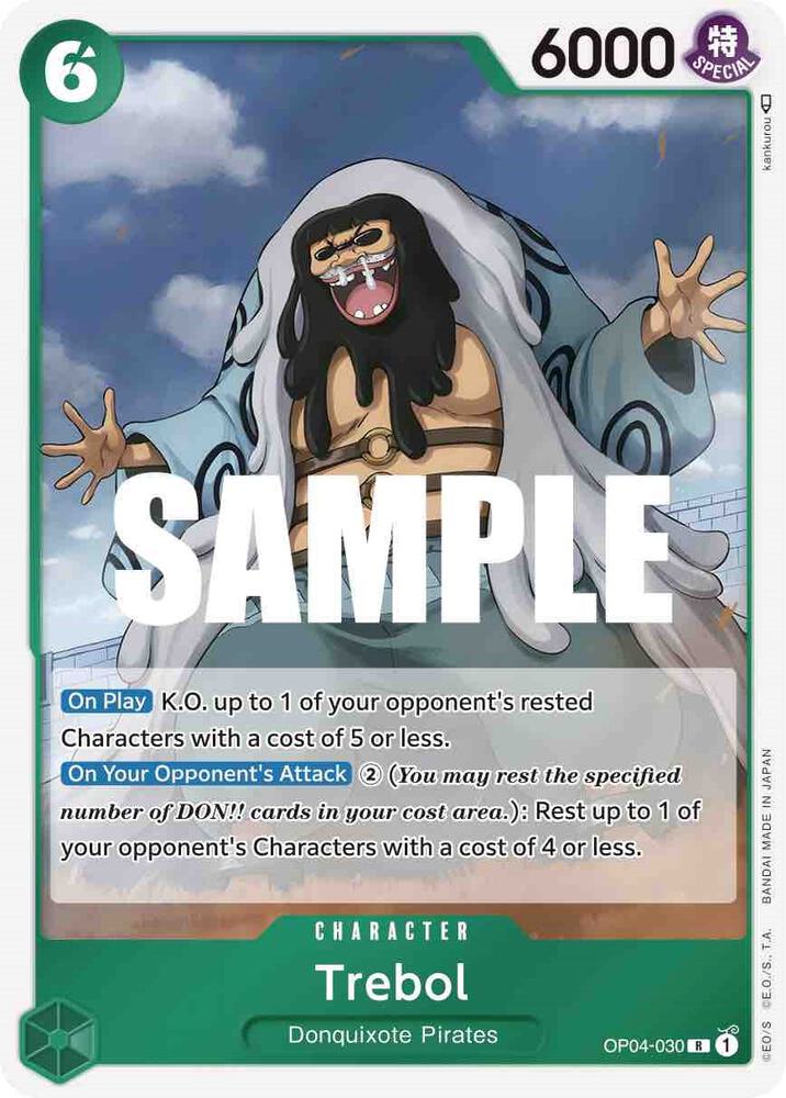 Trebol R Kingdoms of Intrigue OP04-030 NM