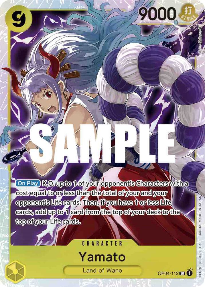 Yamato SR Kingdoms of Intrigue OP04-112 NM