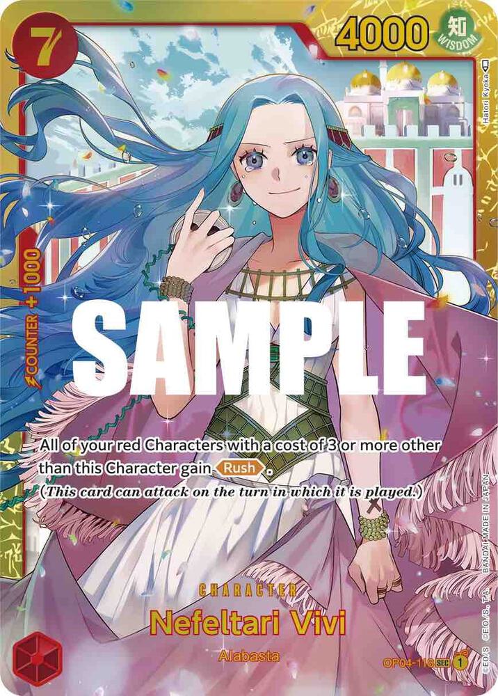 Nefeltari Vivi (118) SEC Kingdoms of Intrigue OP04-118 NM