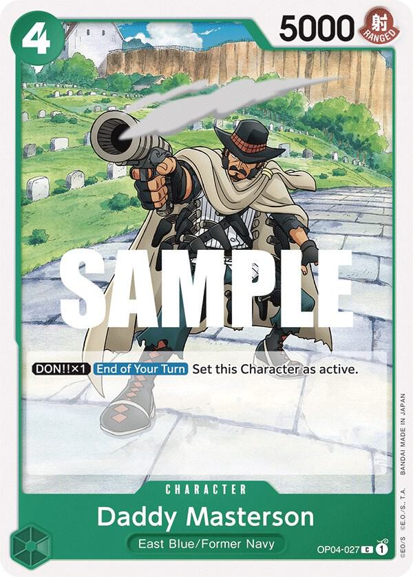 Daddy Masterson C Kingdoms of Intrigue OP04-027 NM