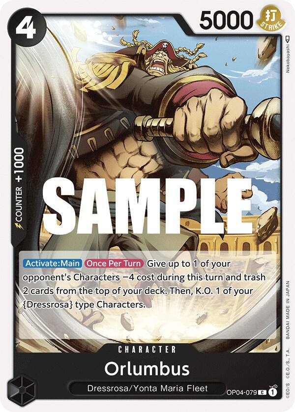 Orlumbus C Kingdoms of Intrigue OP04-079 NM