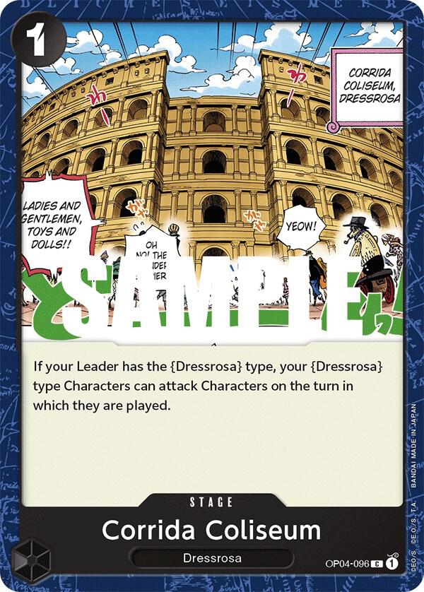 Corrida Coliseum C Kingdoms of Intrigue OP04-096 NM