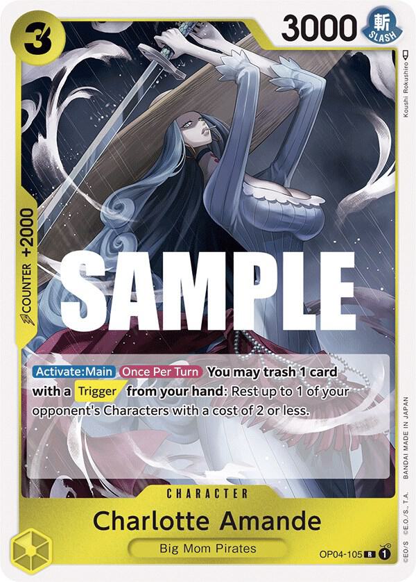 Charlotte Amande R Kingdoms of Intrigue OP04-105 NM