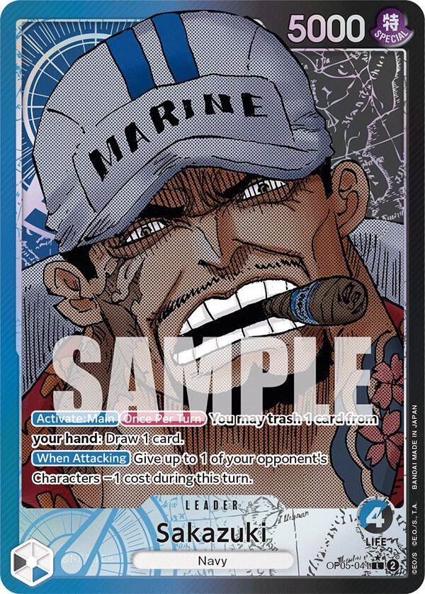 Sakazuki (Alternate Art) L Awakening of the New Era OP05-041 NM