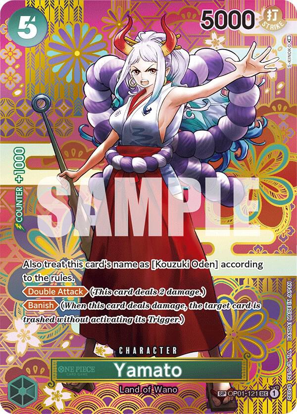 Yamato (SP) SEC Awakening of the New Era OP01-121 NM