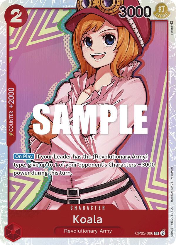 Koala SR Awakening of the New Era OP05-006 NM