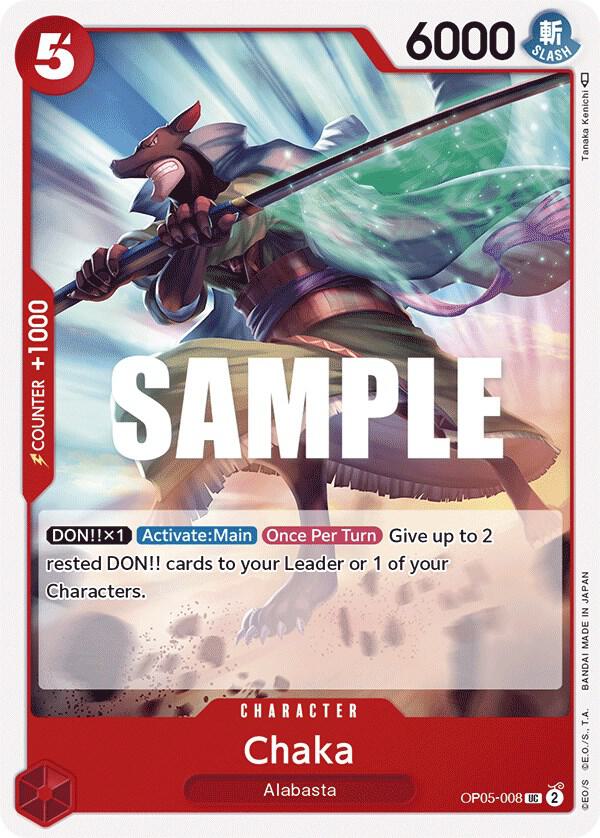 Chaka UC Awakening of the New Era OP05-008 NM