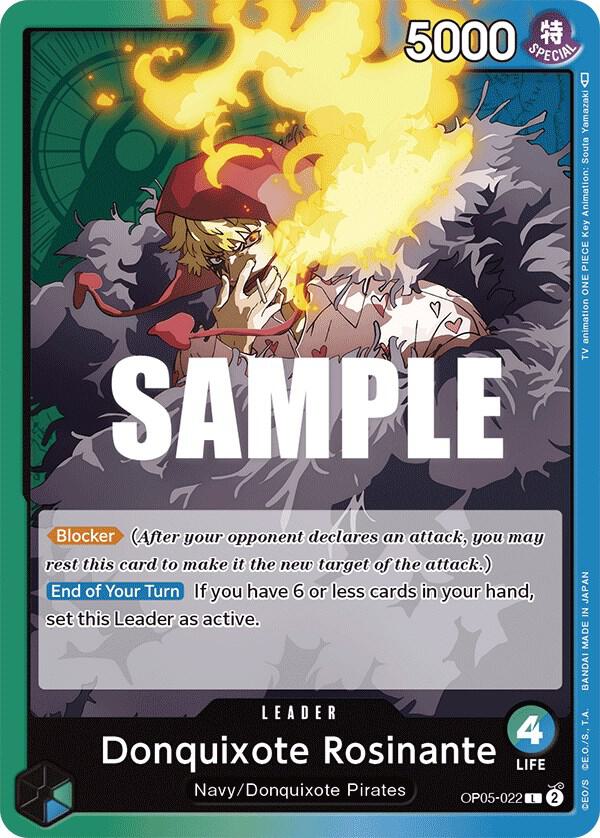 Donquixote Rosinante (022) L Awakening of the New Era OP05-022 NM