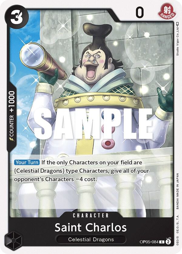 Saint Charlos C Awakening of the New Era OP05-084 NM