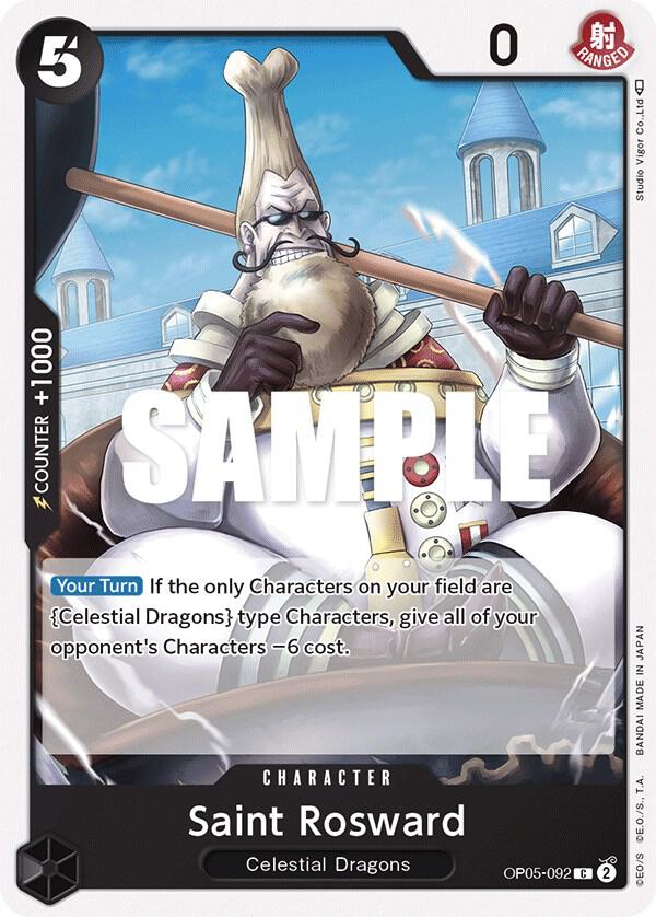 Saint Rosward C Awakening of the New Era OP05-092 NM