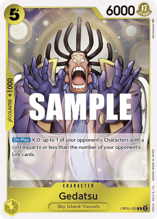Gedatsu R Awakening of the New Era OP05-102 NM
