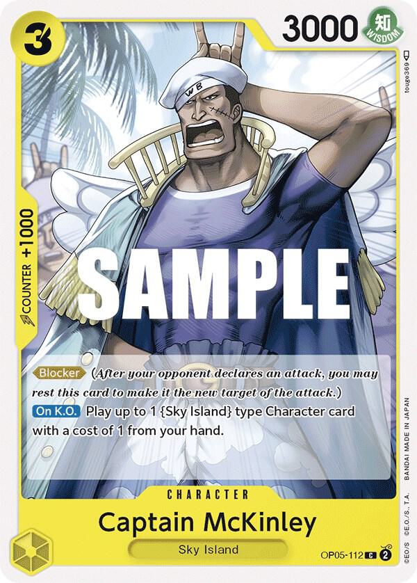 Captain McKinley C Awakening of the New Era OP05-112 NM