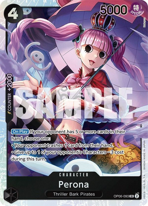 Perona (093) SR Wings of the Captain OP06-093 NM